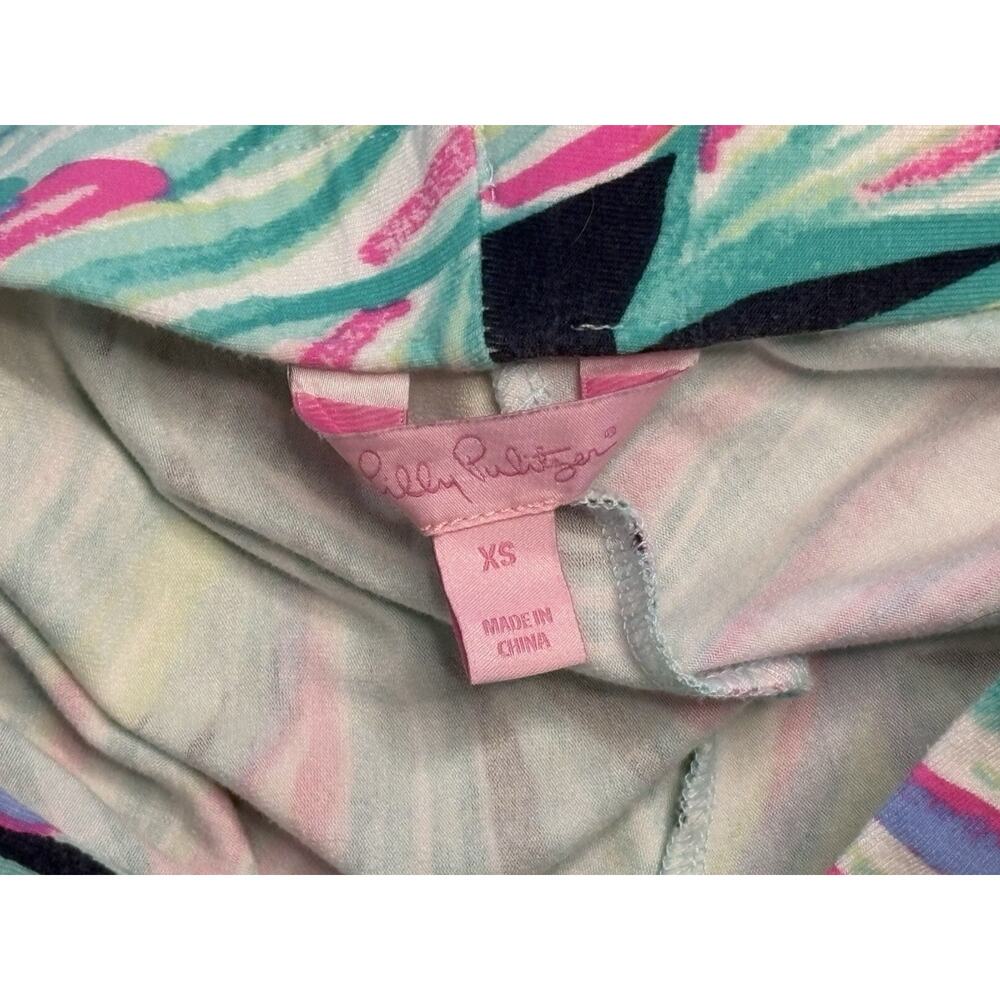 Lilly Pulitzer Weslee Palazzo Wide Leg Pant XS‎ High Tide Bohemian Cottagecore - Picture 3 of 11